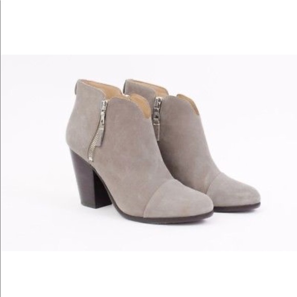 rag and bone grey booties
